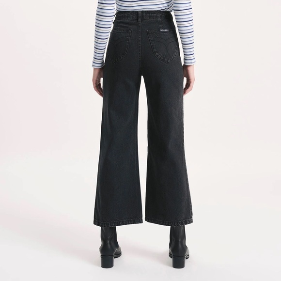 rollas sailor pant lyocell washed black sz 31 - Picture 3 of 6